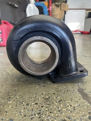 T4 TURBINE HOUSING 1.32 A/R TWIN SCROLL WITH V-BAND EXHAUST FLANGE CERAMIC COAT
