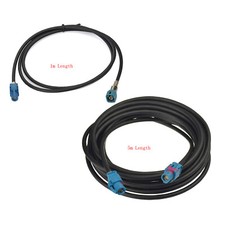 2 Kit 5m 1m HSD Wire Vedio Cable for BMW E90 E83 E70 F10 Surround View Camera