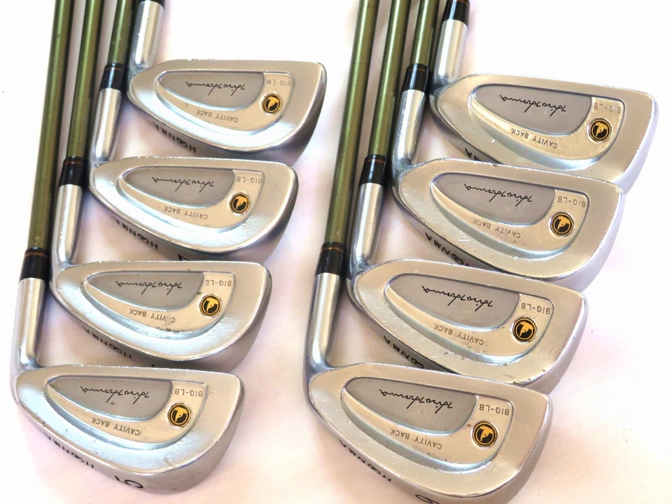 HONMA BIG-LB 1STAR 8PC R-1 FLEX IRONS SET GOLF CLUBS inv - Image 2 of 4