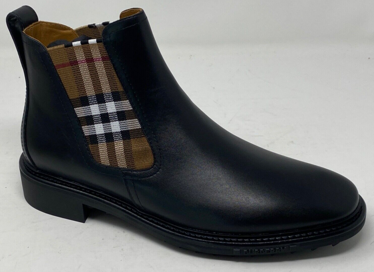 $990 Burberry Black Men\'s Boots Brand New in box $1500 New Men main image 2