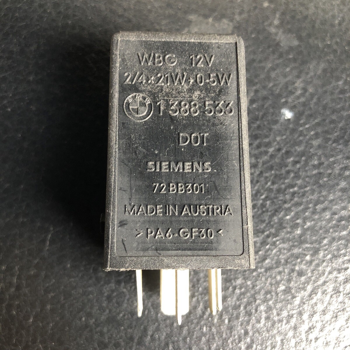 BMW E36 Z3 Hazard Warning Relay 1388533 316i-328i 61361388533