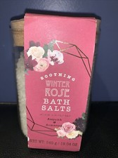 ASQUITH  SOMERSET WINTER ROSE SOOTHING BATH SALTS - 19 Oz NEW