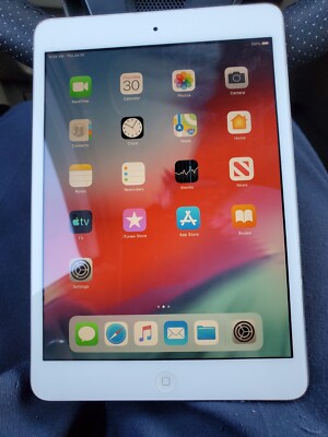 Apple Ipad Mini 2 ( A1490)-64gb/Silver/Verizon-MFO75ll in working