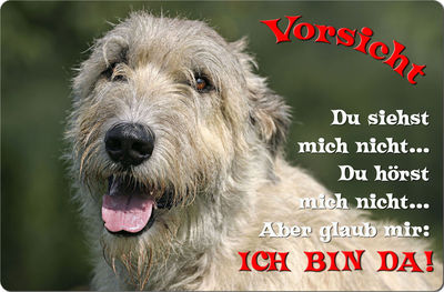 RHODESIAN RIDGEBACK Warnschild Metall – 30,5x20 Cm, Aluminium 0,5 Mm | Personalisierbar Mit Löchern