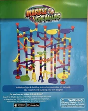Marble Genius Marble Run Extreme Set - 300 Complete Pieces + Free Instruction