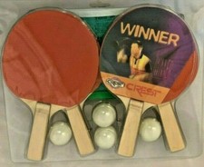 Crest Table Tennis Complete 10 Piece Set - New