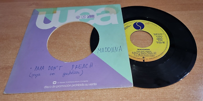 【PROMO】Madonna Papa Don't Preach 7inch MADONNA Papa don't preach 7