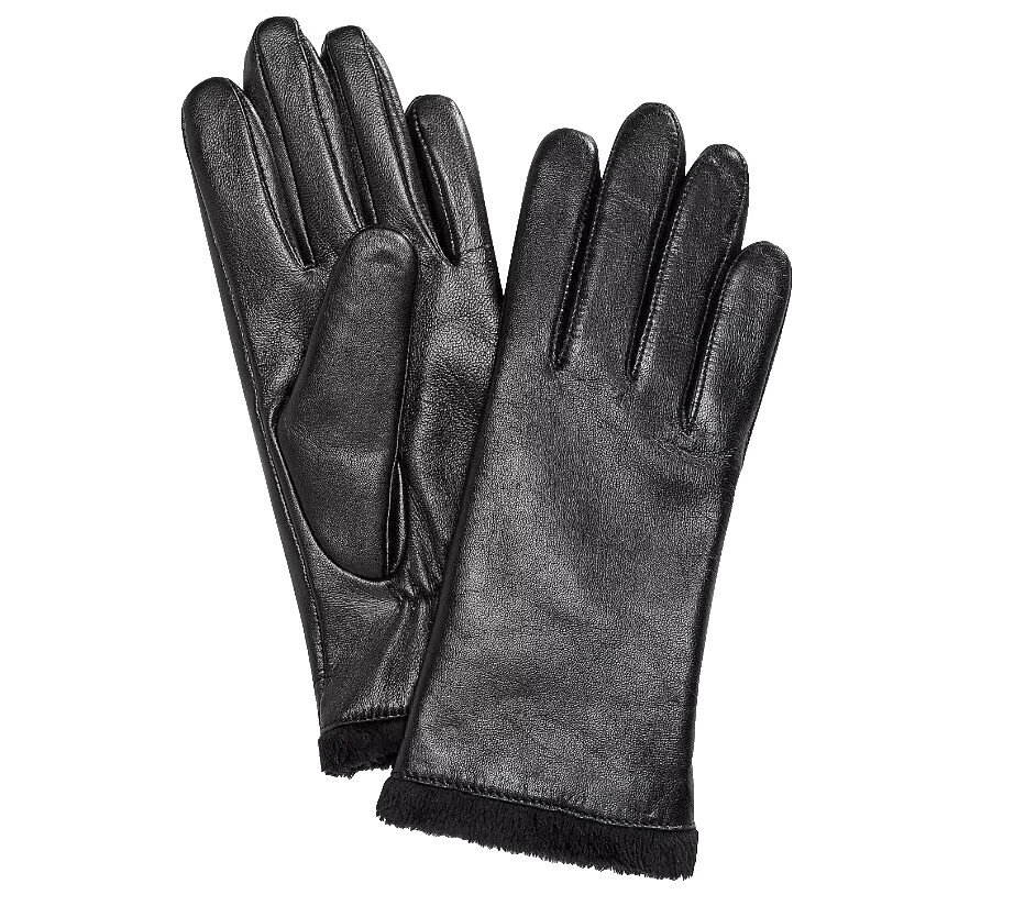 Negro de poliéster Charter Club Guantes y mitones para Mujeres