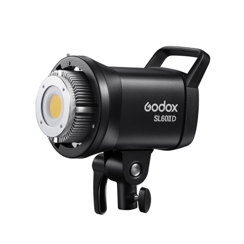 Godox SL60IID 5600K Lampada Video Luce LED+95CM Griglia Softbox+2m Kit Supporto UK - Foto 11 di 12