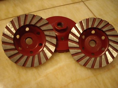 4 1/2 Inch Diamond Grinding Cup wheel 12 PCS concrete travertine stone masonry