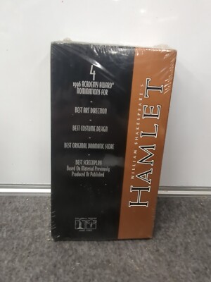 Hamlet (VHS, 1997, 2-Tape Set)