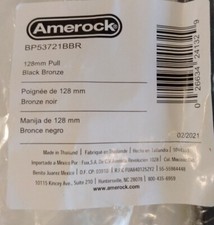 Amerock Westerly Collection Pull Black Bronze (1 UNIT)