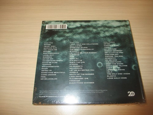 3 CD ROBBIE WILLIAMS GREATEST HITS 1990-2010 ( neuf sous blister ) - Foto 2 di 2