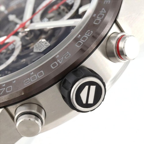 Authentic TAG Heuer Carrera Calibre Heuer 01 CAR201U.BA0766 SS Automatic #27... - 第 3/7 張圖片