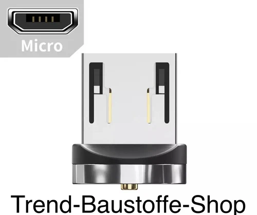 Ersatz Magnet Adapter Stecker TYP-C Micro USB Samsung Ladekabel Huawei Xiaomi GU