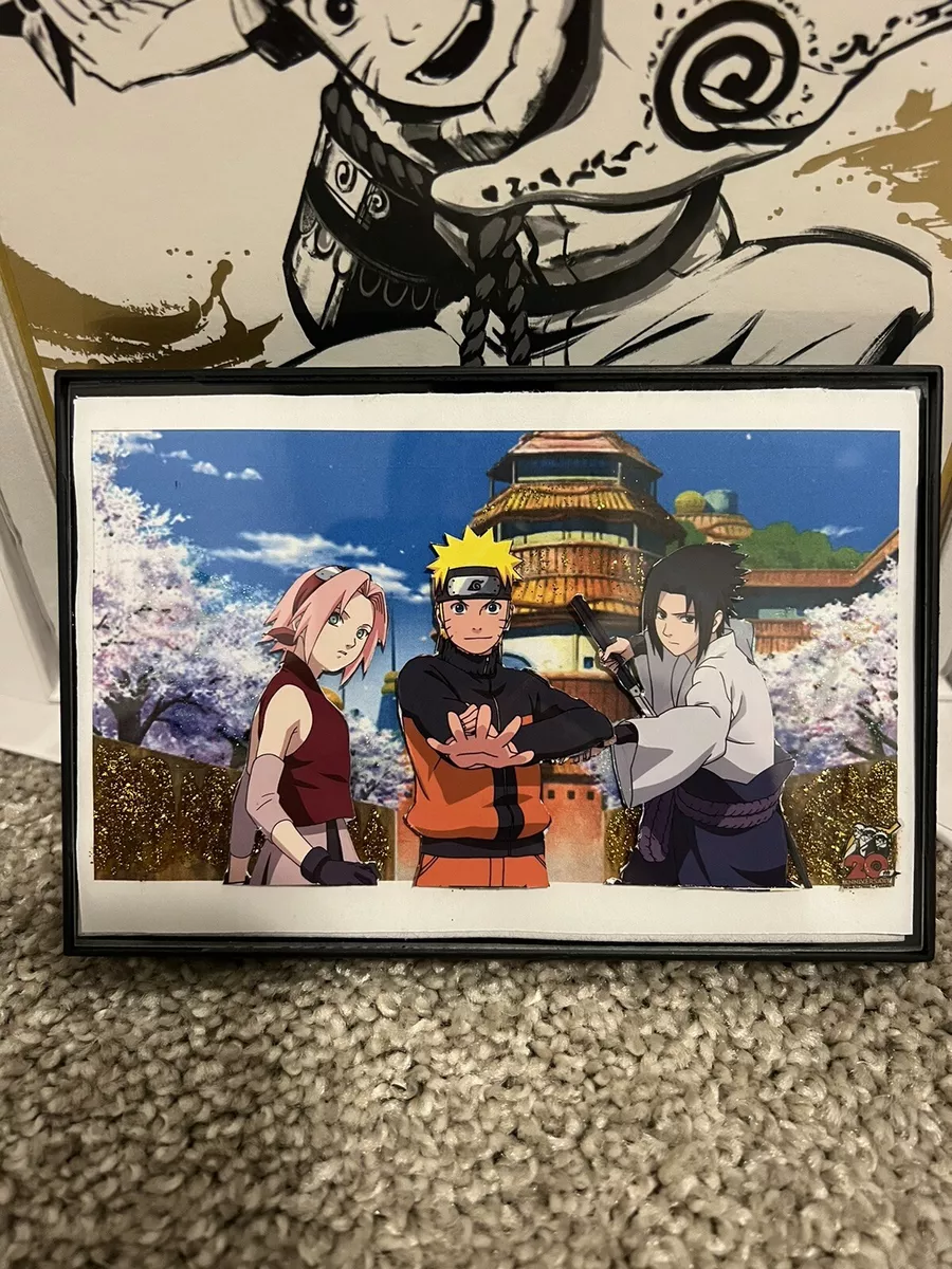 Naruto Shippuden - Photo Team 7 Framed poster