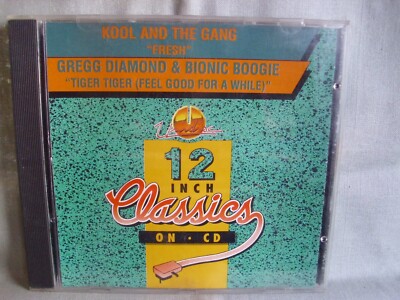 12-Inch Classics on CD- Kool and the Gang- Fresh ua.- 2-Track-MCD UNIDISC Canada