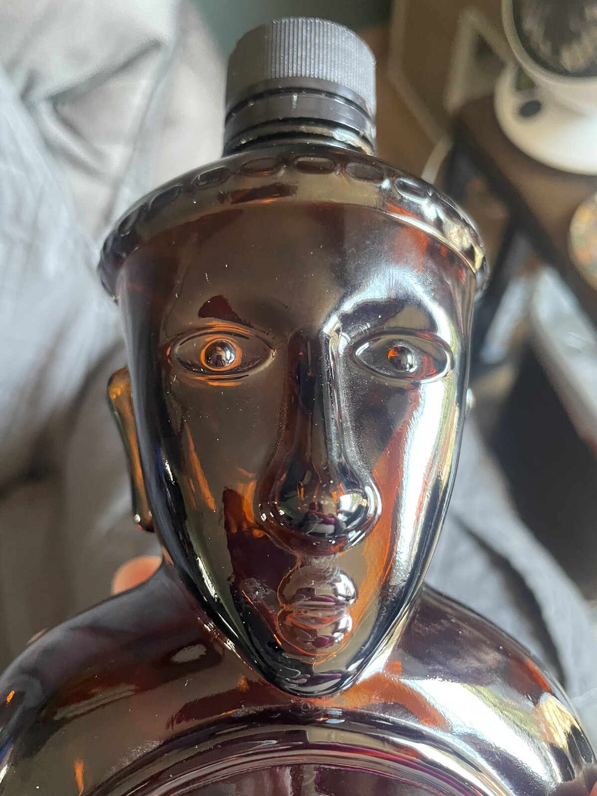 Rare Vintage Kahlua Bottle Large Glass Aztec Heritage Edition eBay