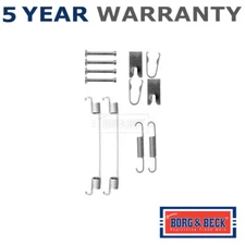 Borg & Beck Rear Brake Shoes Fitting Kit Fits Nissan Micra Note Renault Clio