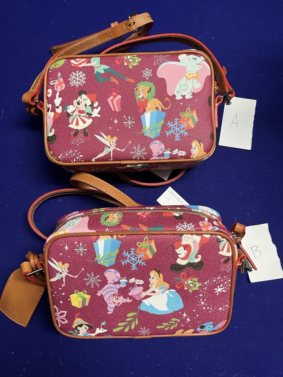 2023 Disney Parks Dooney & Bourke Christmas Crossbody Camera Bag