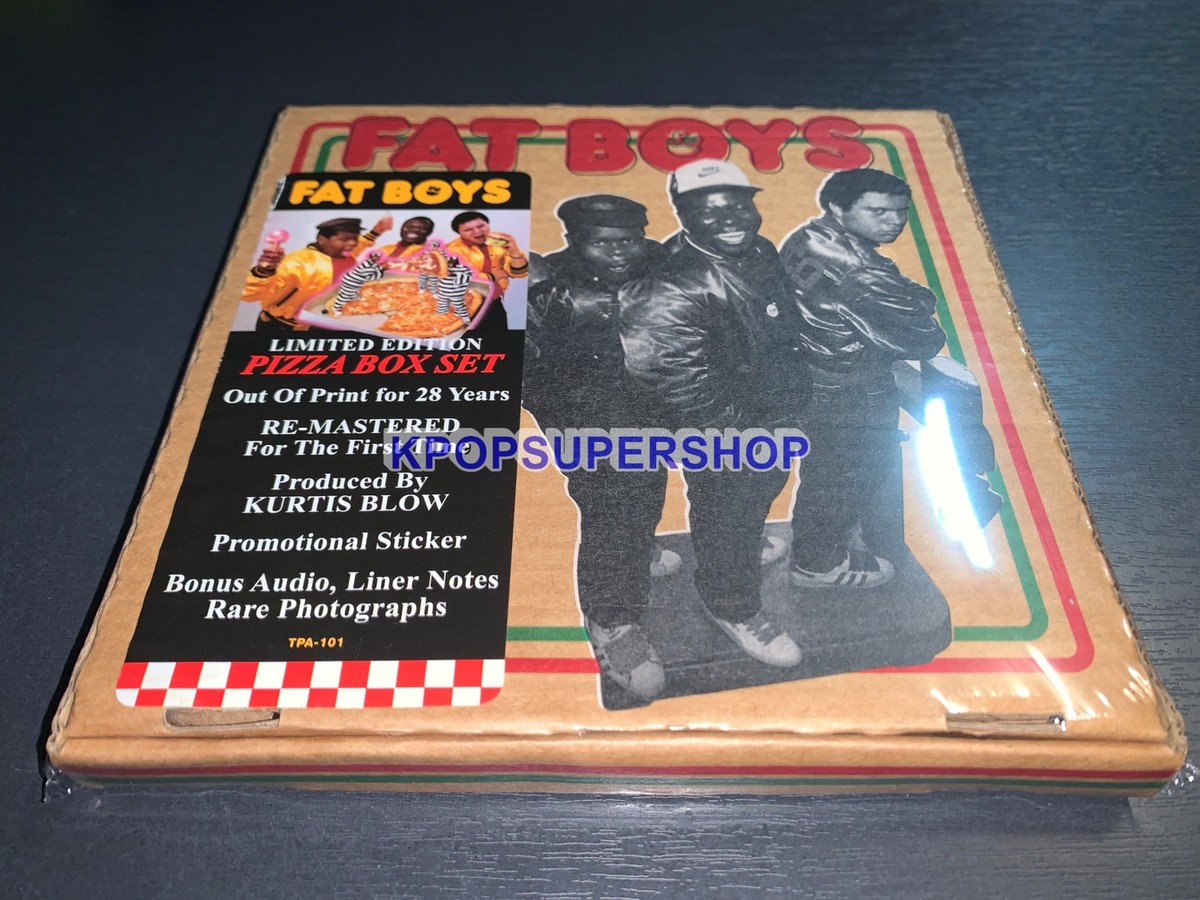 Fat Boys Album Self Titled CD Pizza Box Limited Edition New Sealed