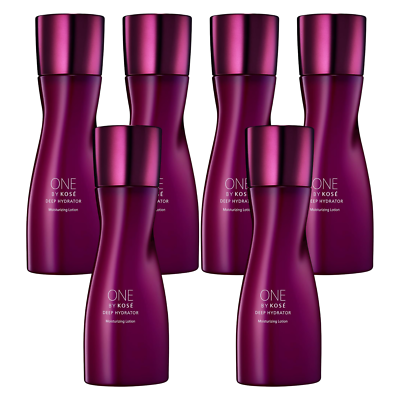 ONE BY KOSE Deep Hydrator Moisturizing Lotion 160ml Set of 6 NEW