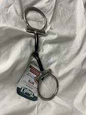 255406 TOUGH 1 SWEET IRON OFFSET DEE SNAFFLE BIT