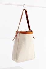 New Urban Outfitters Artemis Canvas Tote Bag Msrp: $128 Cream