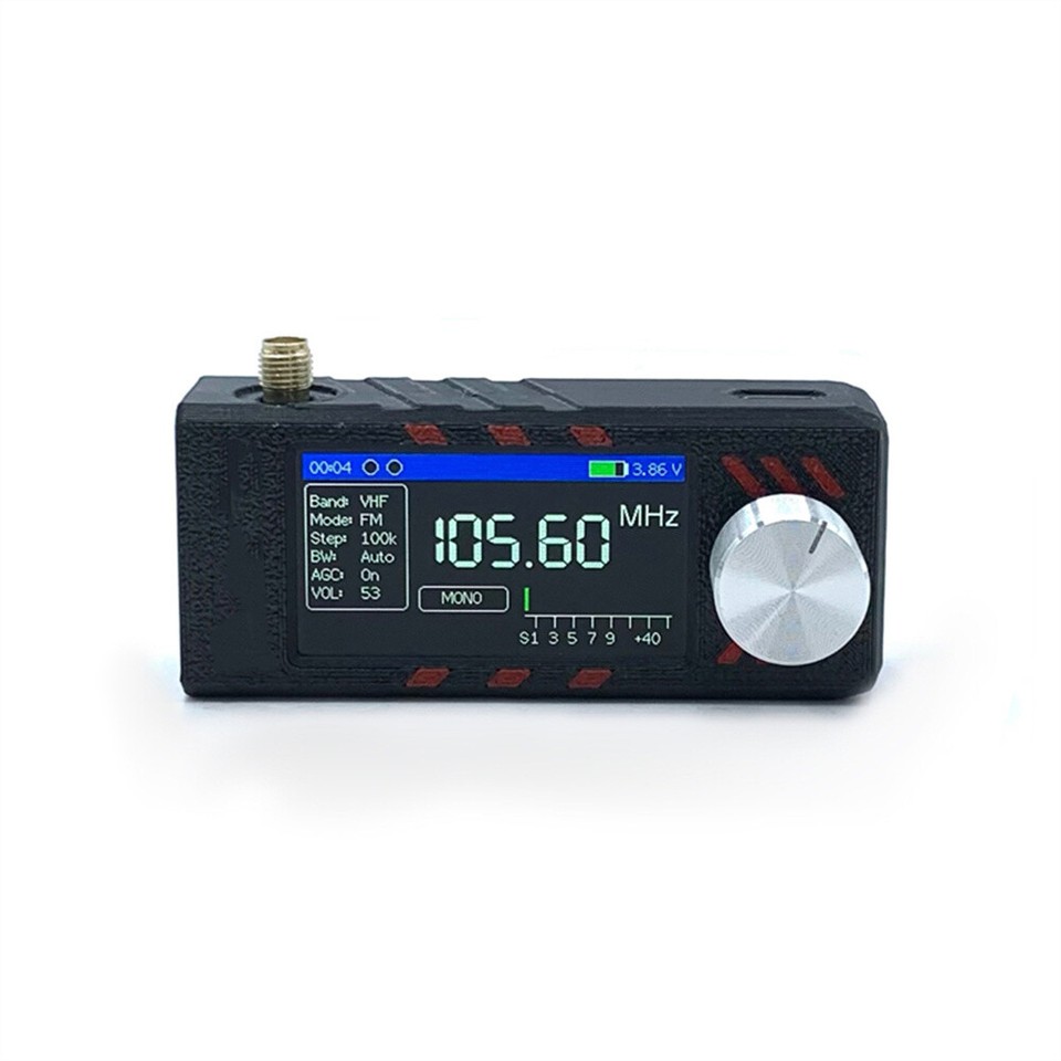 SDR Radio Receiver Full-Bands - 4.3" Touchscreen Mit 192kHz Spectrum