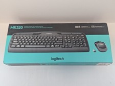 Logitech MK320 Wireless Mouse and Keyboard NIB Sealed with Dongle Windows Chrome