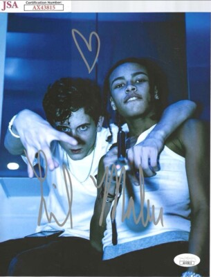 LIL MABU RAPPER SIGNED YOUNG GENIUS 8x10 PHOTO - JSA COA
