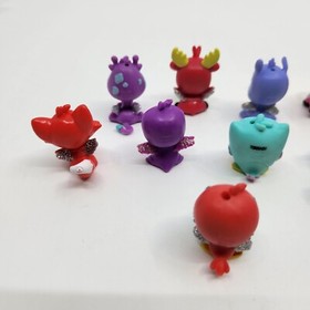 Lot of 12 Common Hatchimals Colleggtibles Foxfin Girreo Toucoo Dolfinch