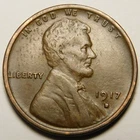 1917 D Lincoln Wheat Cent Penny VF-EF   "Actual Coin Pictured"