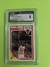 Fleer Michael Jordan #21 1989-90 Chicago Bulls NBA Scoring Avg. Ldr. CGC 9 Card