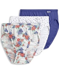 NEW 3 Jockey Elance Cotton Comfort French Cut Briefs Size 10 3XL Style 1487
