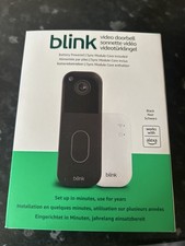 Blink Blink Video Doorbell with Sync Module 2 - Black