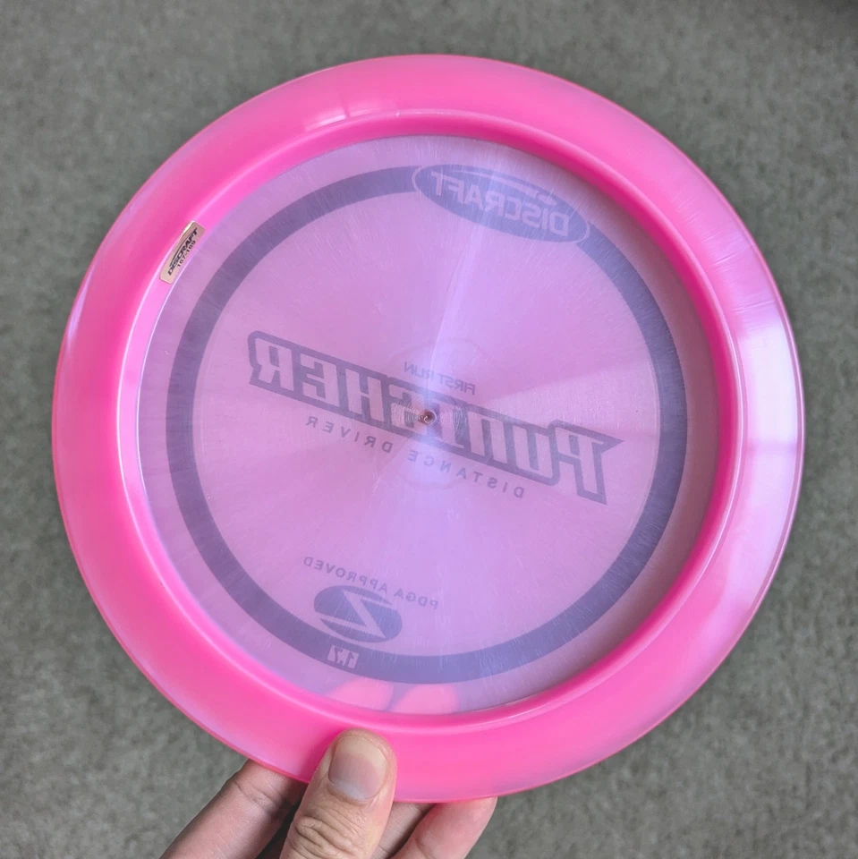 New Discraft First Run Z Punisher - 169g- Pearly Pink - Domey - Disc Golf - Image 2 of 4
