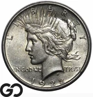 1922 Peace Dollar, Choice Uncirculated++