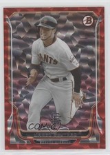 2014 Bowman Red Ice 17/25 ( Pictured) Marco Scutaro Gregor Blanco #185 0b0