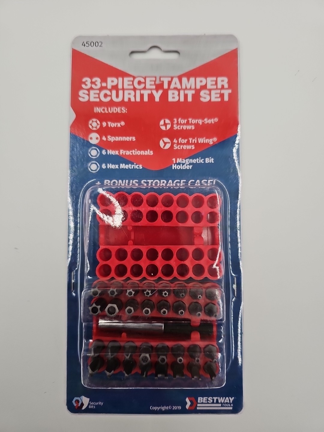 Best Way Tools Extractor Security Bit Set 33 Pc.