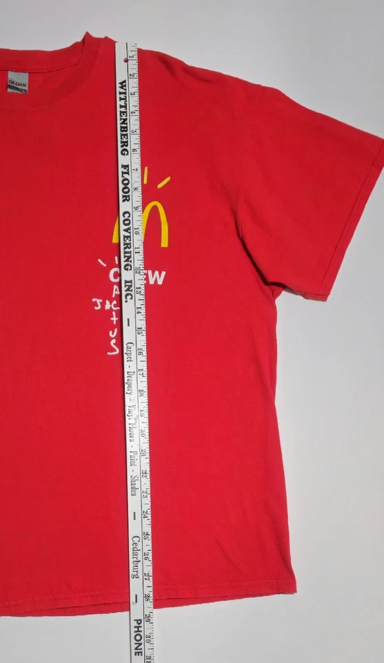 Cactus Jack Travis Scott x McDonalds Crew Member Shirt 2XL - Image 3 of 4