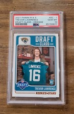 TREVOR LAWRENCE 2021 Panini R & S Draft Class Orange 99/99 🔥PSA 10 💎 Rookie RC