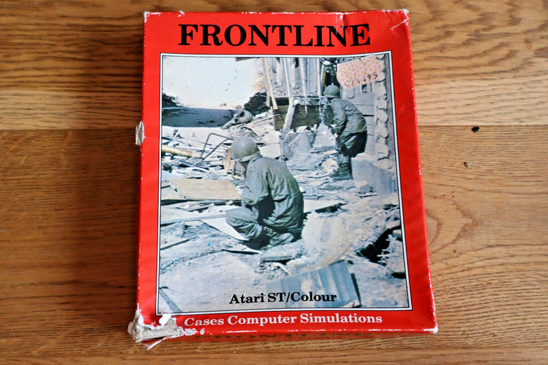 ATARI ST 520/1040 BIG BOX DISK GAME FRONTLINE COMPLETE