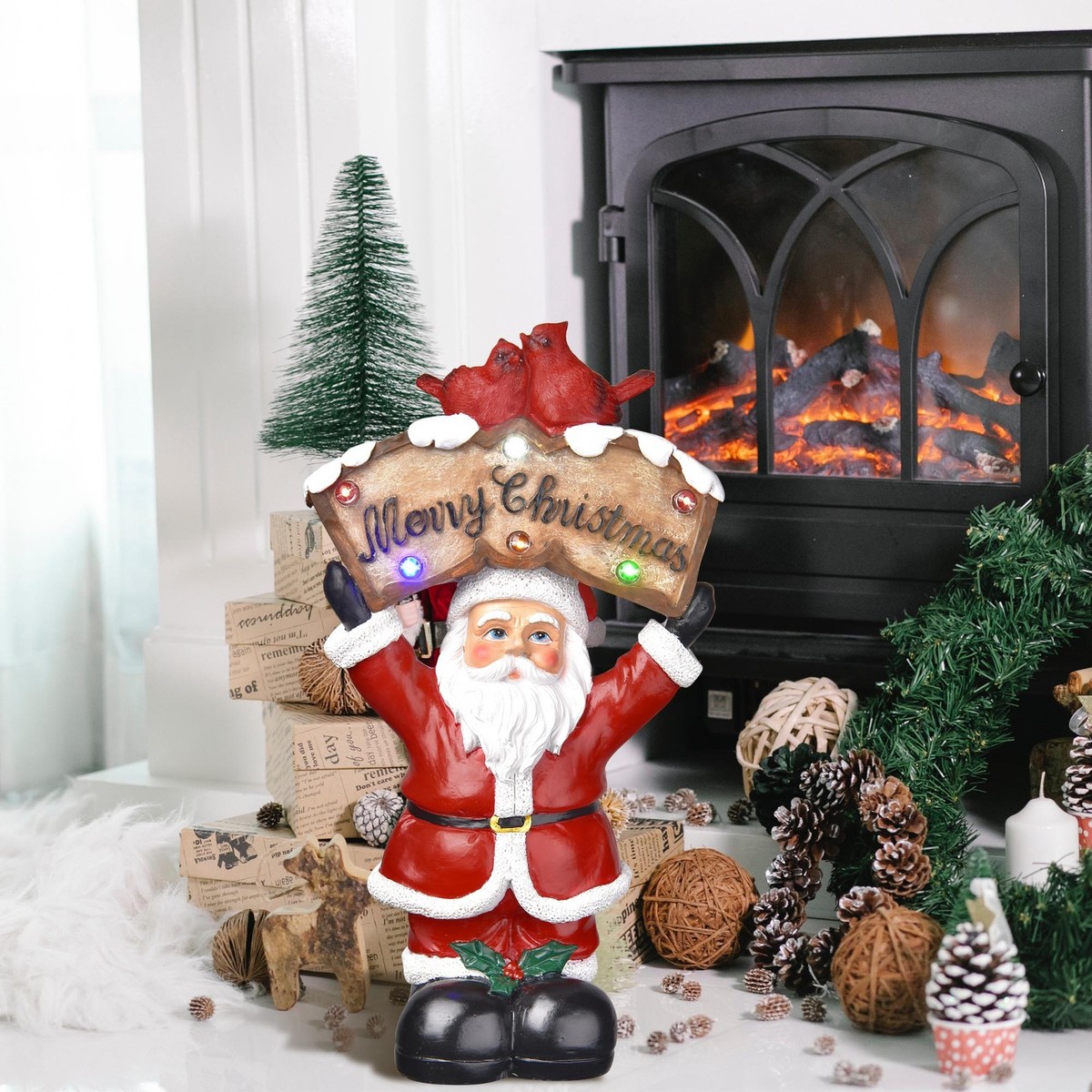 専用他の方購入発送×USA サンタクロース　vintage Telco Motion-ettes Santa Claus 1995 Vintage Rare Christmas