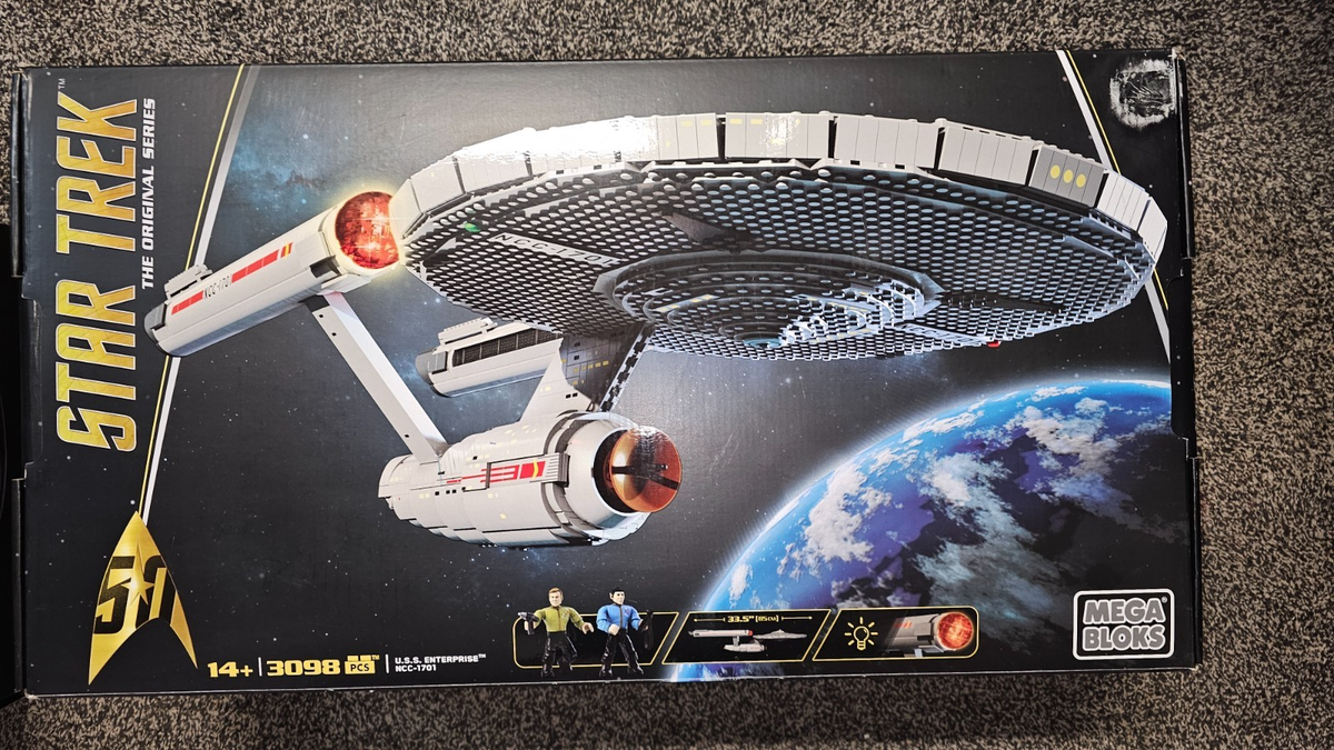 Buy Collector Construction Set Mega Bloks Star Trek USS Enterprise