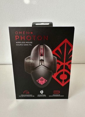 HP OMEN Photon Wireless Gaming Mouse Qi Charging RGB New Sealed