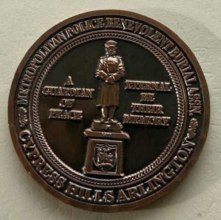 NYPD Police Honor Legion Cypress Hill Police Cemetery Challenge Coin
