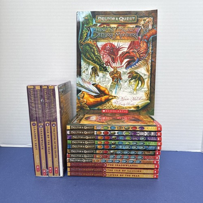 #ad Lot 16 PB Books Emily Rodda Complete DELTORA QUEST SHADOWLANDS DRAGONS $125.00