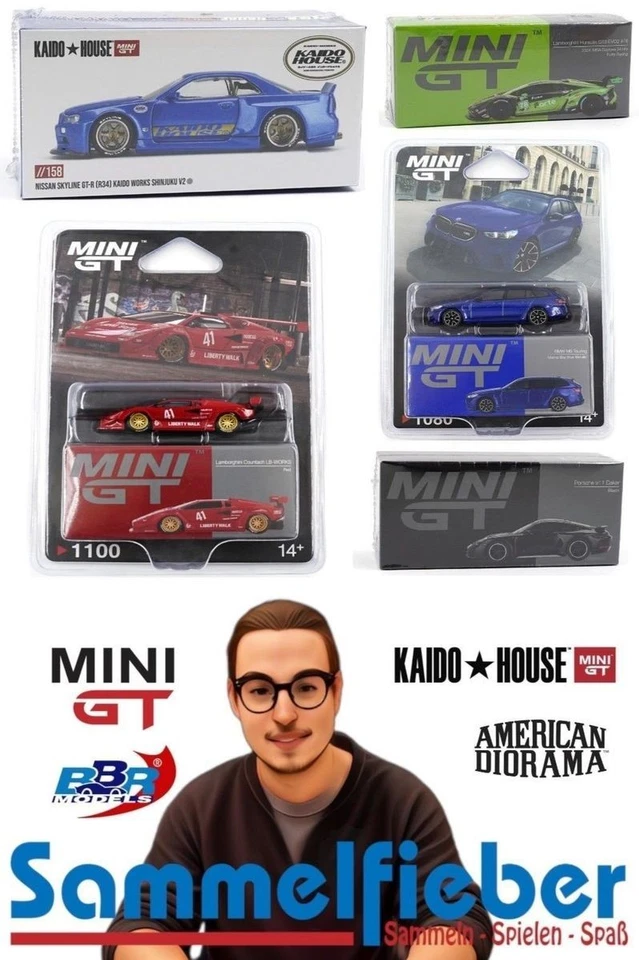 Mini GT, Kaido House & BBR Models - Diecast Verkaufsstream by sammel-fieber