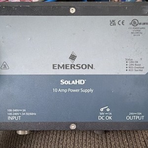Emerson SolaHD SCP 240S24X-CP1 Enclosed Power Supply 24VDC 10A DC OK